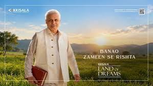 Krisala Unveils 'Zameen Se Rishta' Campaign Featuring Piyush Mishra for the Plotted Development Project "Land of Dreams"