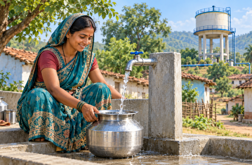Chhattisgarh Pays ₹6,836.51 Crore Under Jal Jeevan Mission in Three Years