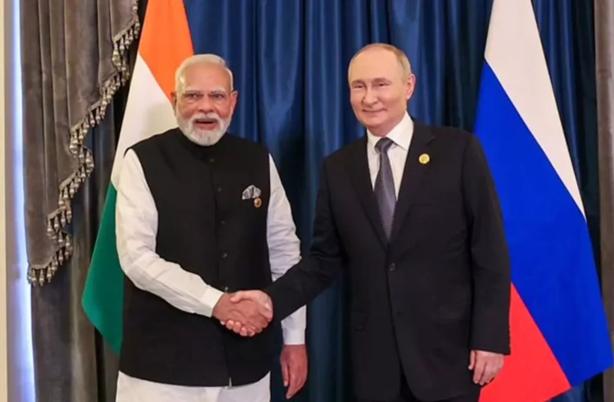 Modi, Putin Push to Expand Ties, Target $100 Billion Trade by 2030: Envoy