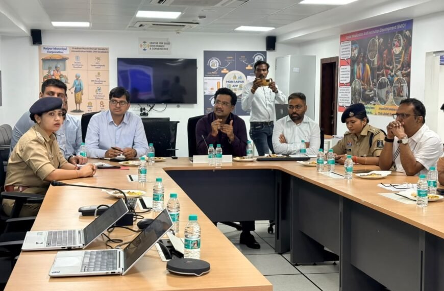 Transform Raipur’s ITMS War Room Into a Centre for Good Governance: Principal Secretary Sonmoni Borah