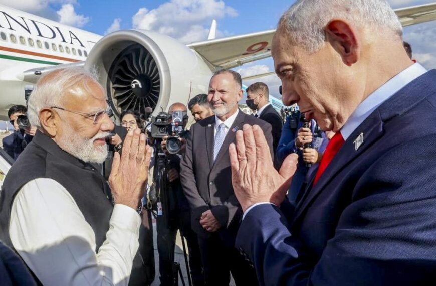 PM Modi Stresses Dialogue and Diplomacy in Call with Netanyahu on West Asia
