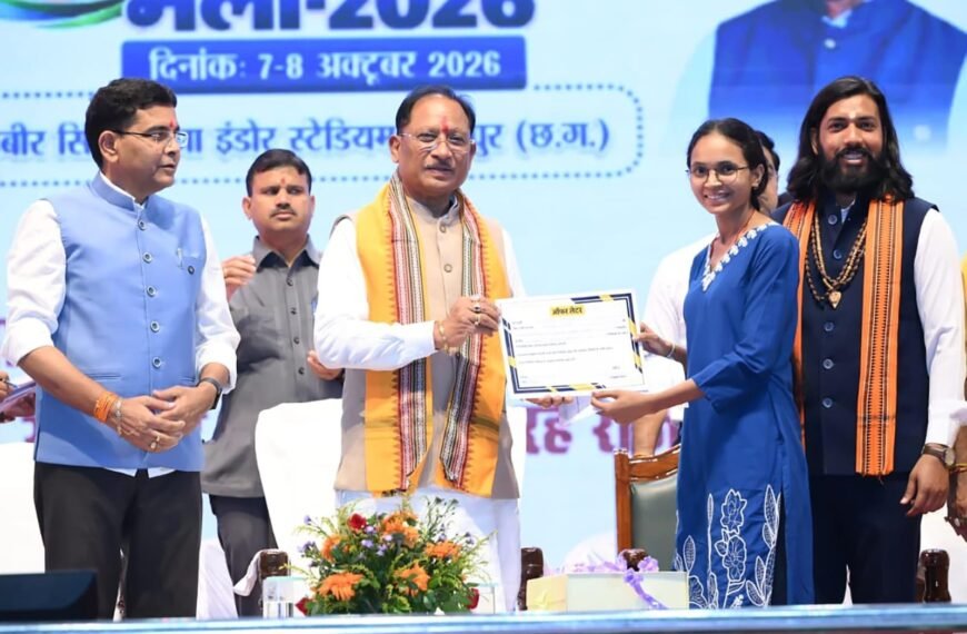 Over 5,000 Youths Selected at Chhattisgarh Job Fair as CM Sai Pledges Better Employment Opportunities