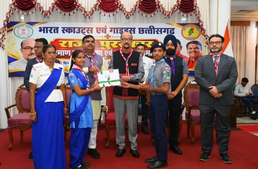 Governor Deka Urges Scouts and Guides to Lead Efforts to Protect Water and Forests