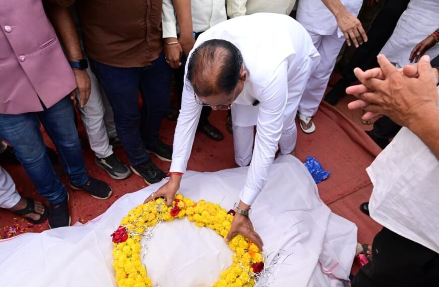 Domanlal Korsewada Cremated with State Honours; CM Sai Calls His Passing an Irreparable Loss