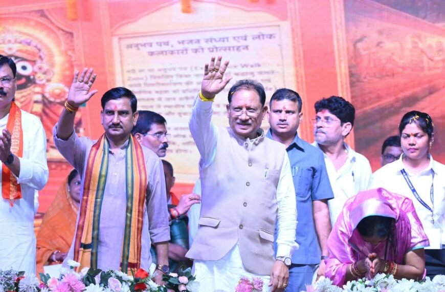CM Vishnu Deo Sai Announces ₹63-Crore Mahanadi Bridge, Major Development Projects for Shivrinarayan