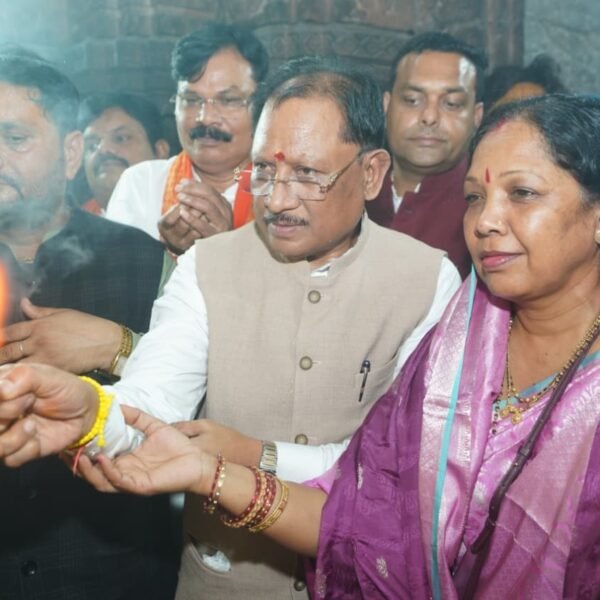 CM Vishnu Deo Sai Offers Prayers at Shivrinarayan, Seeks…
