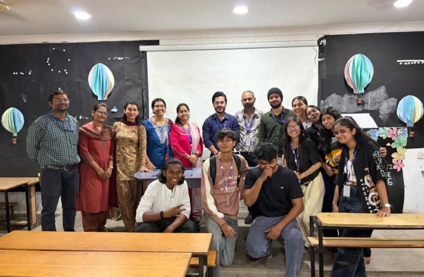 Pragati College’s Commerce and Management Department Organises Treasure Hunt